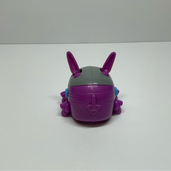 Vintage 2000 Burger King Kids Meal Cubix Robots for Everyone Mixmutt Purple Toy - Picture 3 of 7